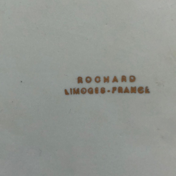 ROCHARD Limoges 5 piece set - Picture 5 of 5